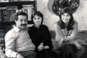 Юлий Гусман с женой и дочерью