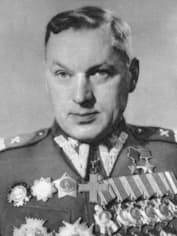 Маршал Польши Константин Рокоссовский