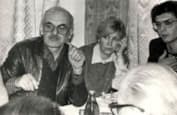 Булат Окуджава и Ольга Арцимович с сыном