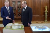 Муса Бажаев и Владимир Путин