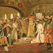 Василий III принимает послов