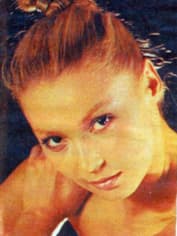 Лариса Белогурова в молодости