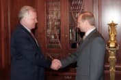 Николай Рыжков и Владимир Путин