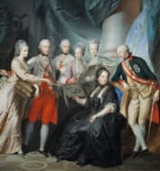 Мария Терезия с детьми