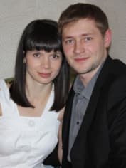 Екатерина Сайбель и ее муж Александр