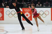 Олег Васильев и Елена Валова на Олимпиаде