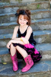 Джои Кинг в детстве