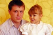 Евгений Коновалов с дочерью