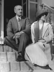 Андре Моруа и его жена Симон