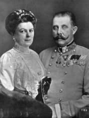 Франц Фердинанд и София Хотек
