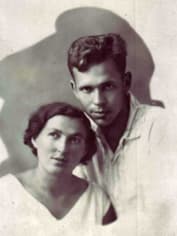 Николай Островский и его жена