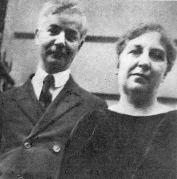 Саша Черный и его жена Мария