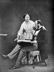 Принц Альберт и королева Виктория