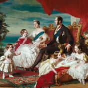 Принц Альберт с семьей