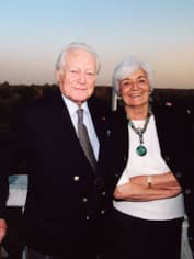 Морис Дрюон и его жена Мадлен