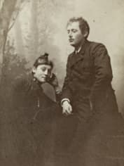 Эдвард Мунк и его сестра Ингер