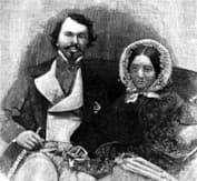 Томас Майн Рид и его жена Элизабет