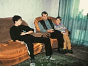 Георгий Мартынюк с внуками
