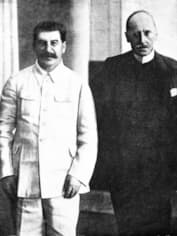 Иосиф Сталин и Ромен Роллан