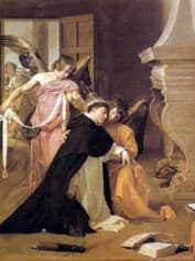 Картина Диего Веласкеса «Искушение святого Фомы Аквинского»