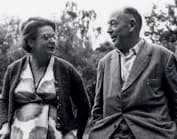 Клайв Льюис и его жена Джой Грешам