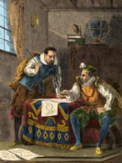 Тихо Браге и Иоганн Кеплер
