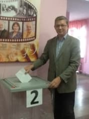 Владимир Рыжков на всеобщем голосовании
