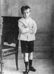 Евгений Чарушин в детстве
