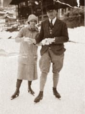 Рафаэль Сабатини и его первая жена Рут Диксон