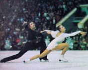 Ирина Моисеева и Андрей Миненков на льду