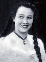 Инга Будкевич в молодости