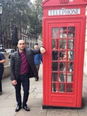 Адлан Амагов в Лондоне