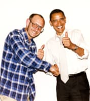 Терри Ричардсон и Барак Обама