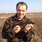 Андрей Биланов на рыбалке