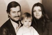 Игорь Ливанов и Татьяна Пискунова с дочерью