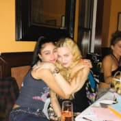 Мадонна и ее дочь Лурдес