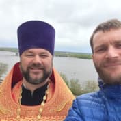Николай Наумов и отец Ярополк