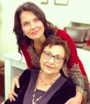 Нина Шацкая и ее мама