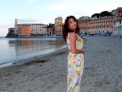 Ирина Аманти на отдыхе