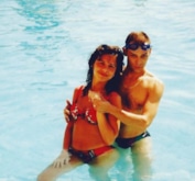 Ирина Аманти и Вадим Казаченко в молодости