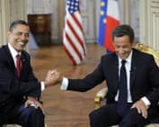 Барак Обама и Николя Саркози