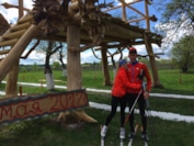 Александр Большунов и девушка Анна Жеребятьева