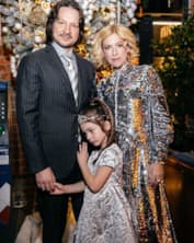 Максим Шабалин и Ирина Гринева с дочерью