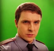 Алексей Базанов на съемках сериала «Реальные пацаны»