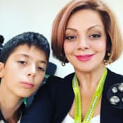 Анетта Орлова с сыном