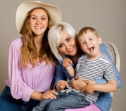 Василиса Володина с детьми