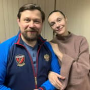 Анатолий Гущин и Оксана Базилевич