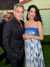 Джордж Клуни и его жена Амаль Клуни