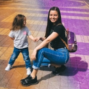 Луиза Шипулина с дочерью