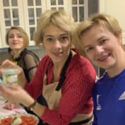 Ольга Зайцева с сестрами